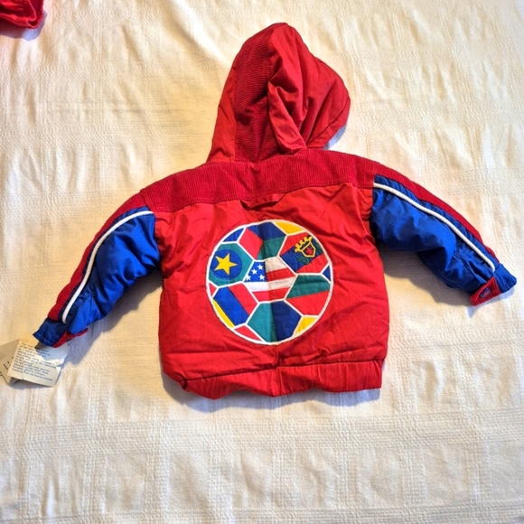 London Fog Vintage boys size 18 months zip up jacket NWT Dead Stock - Picture 7 of 11